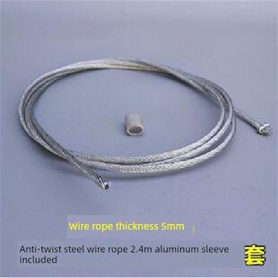 日式钢丝绳夹紧器配件通用多功能123吨线夹强力张紧器配件