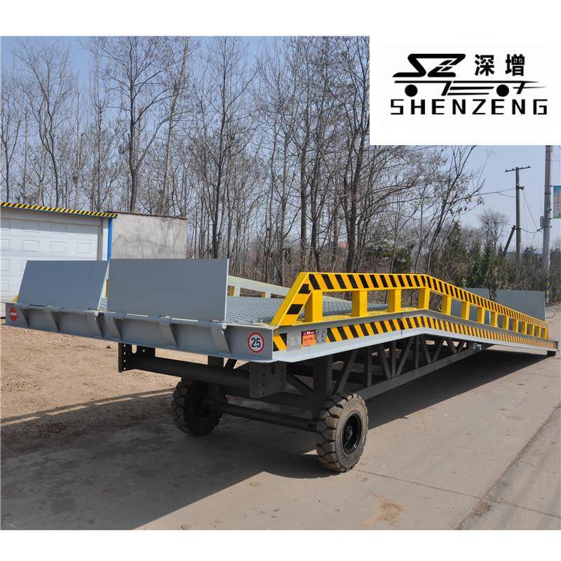 5吨8吨10吨移动式登车桥拖车集装箱装卸货平台物流集装箱搬运