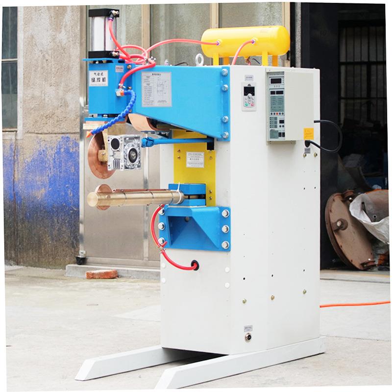 加长臂直缝焊机气动滚焊机自动圆桶纵向缝焊机风管直缝滚焊机