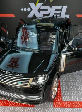 奇艺Q1005B仿真大号揽胜SV2022款合金越野车模型摆件金属玩具车