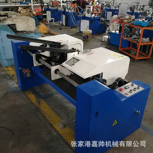 供应XS-80气动双头倒角机圆管圆棒平头去毛刺机钢管端面倒角机