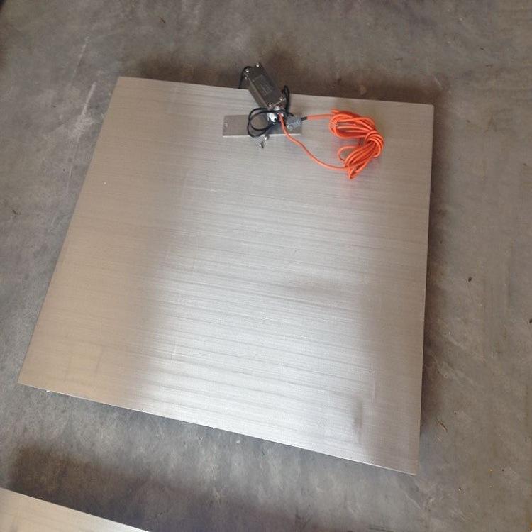 1.5x2米不锈钢电子地磅带模拟量输出平台秤2吨3吨防水地称