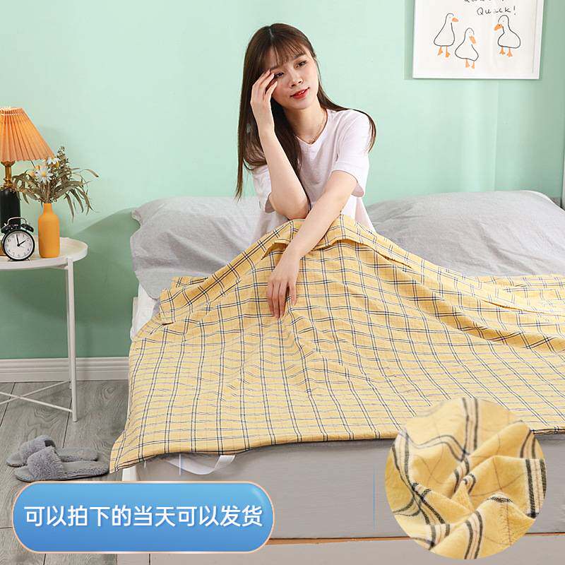 纯棉隔脏睡袋酒店宾馆单双人防脏床单出差旅游卧铺便携式成人睡袋