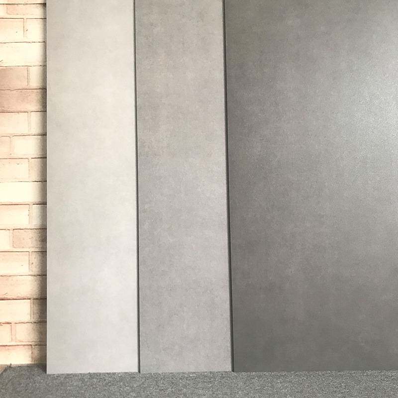 750*1500灰色水泥灰工业风素色哑光瓷砖通体 客餐厅简约室内地砖