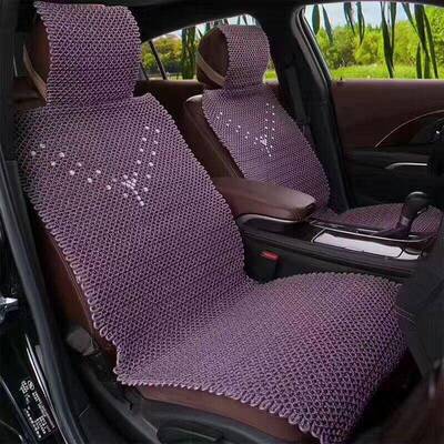 季汽车坐垫冰丝垫NZW全围坐夏垫四通用汽车座垫包汽季车小八字坐
