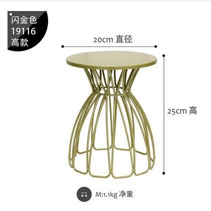 蛋糕展示托盘粉品色系主题婚糕礼甜台摆件铁艺蛋糕架子8AL753485