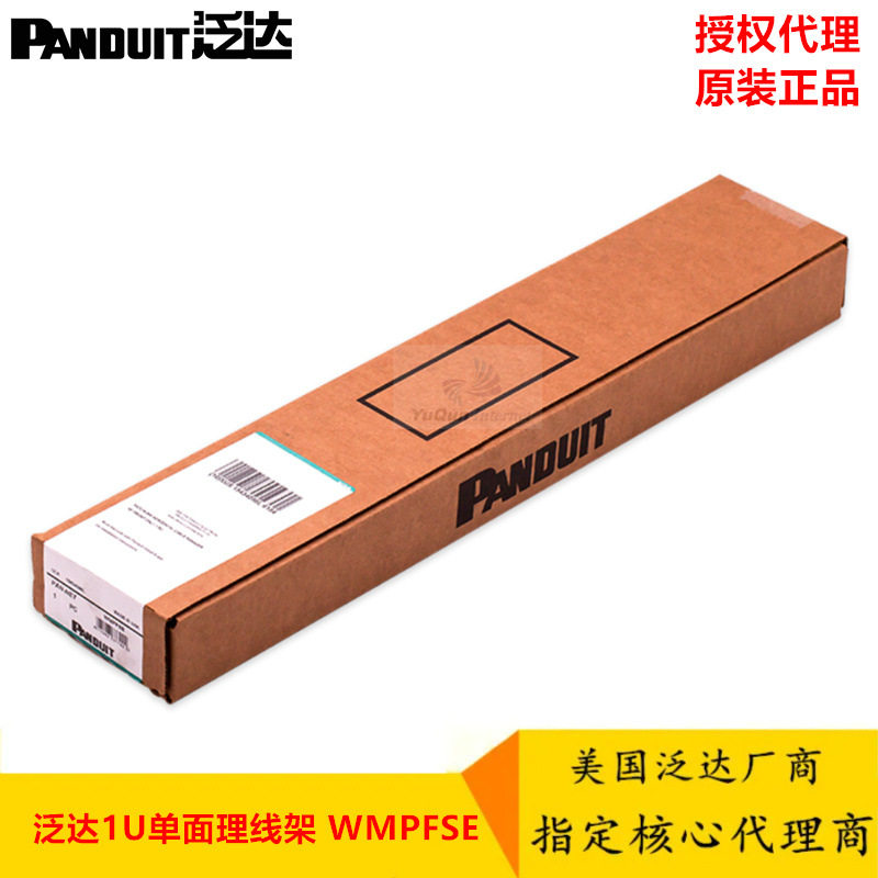 泛达PANDUIT理线架WMPFSE1U理线架泛达1U网络配线架理线架