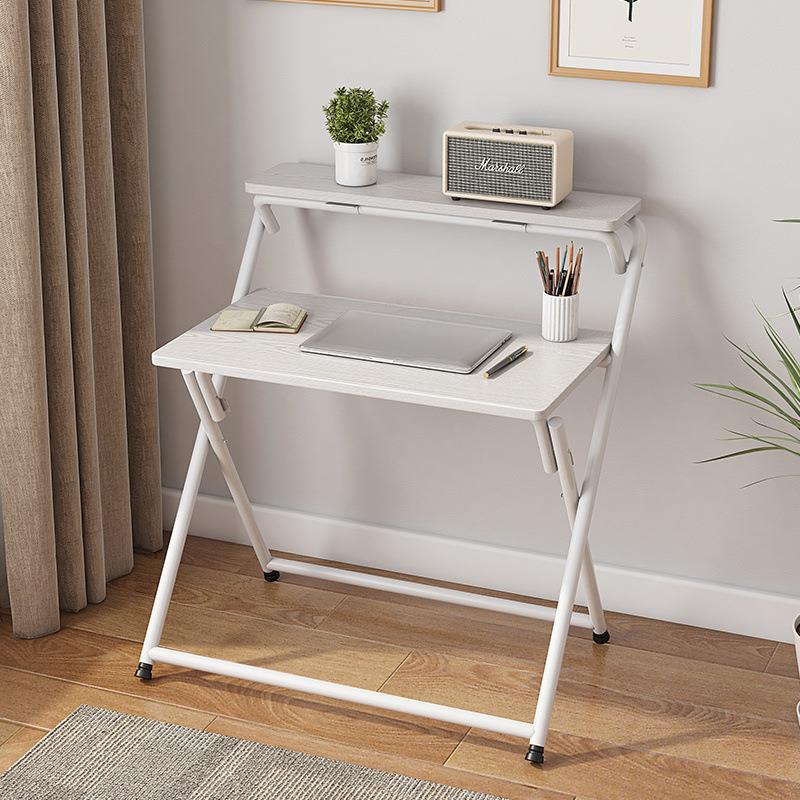 免简安移装折叠桌易书桌床边桌可电动脑RNA桌卧室小户型电脑桌