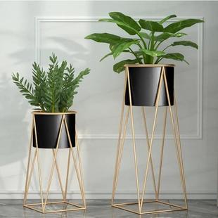 室内铁艺AJA12833欧爬藤花架客厅阳简易绿植造型落地式 花盆栽台置