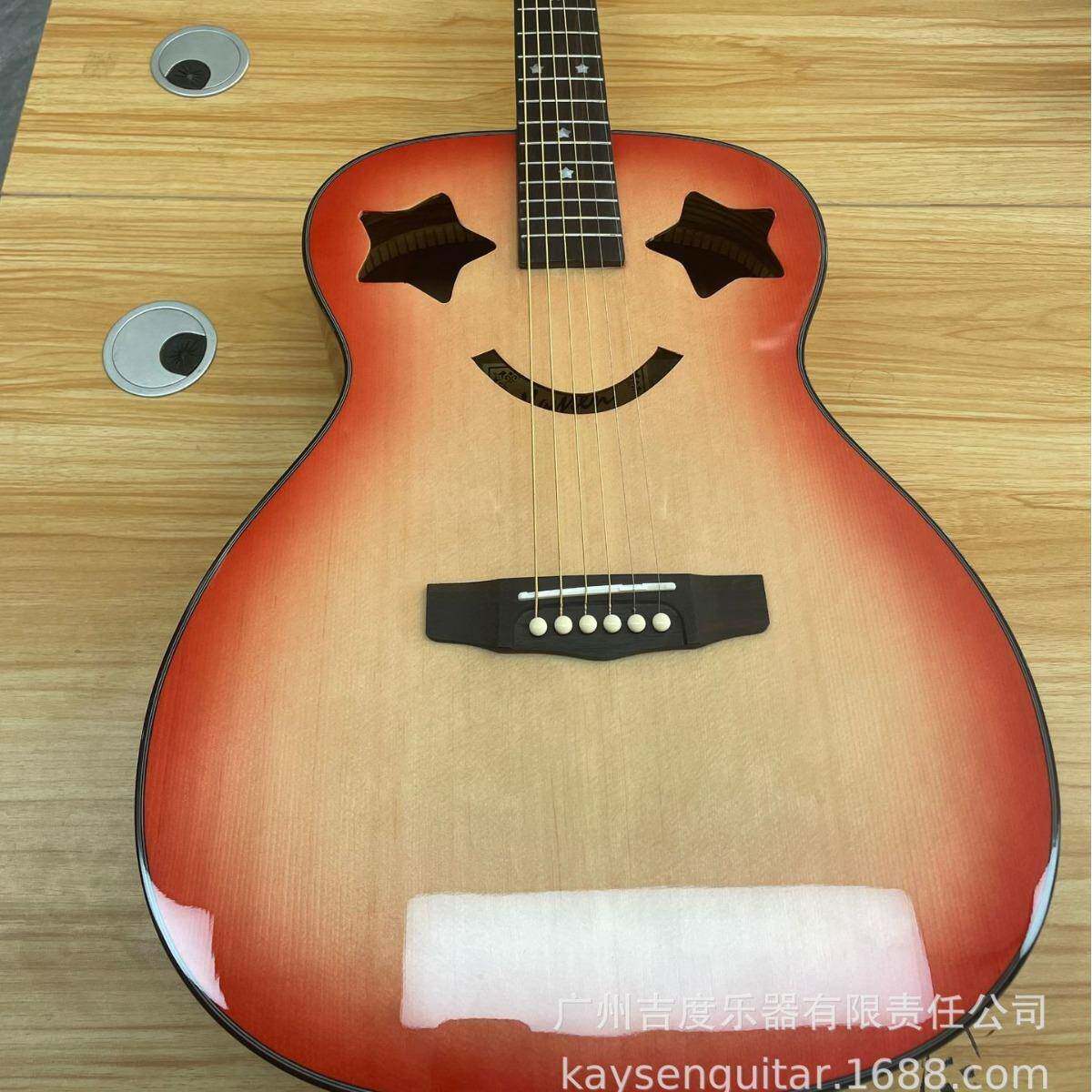 K-S7工厂直新款高颜值40寸单板云电箱吉他擦色艺杉实工木面单销吉