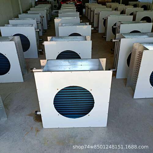 特种养殖加温设备连栋室棚暖风机铜管水温换SUQ热大器水温环散循