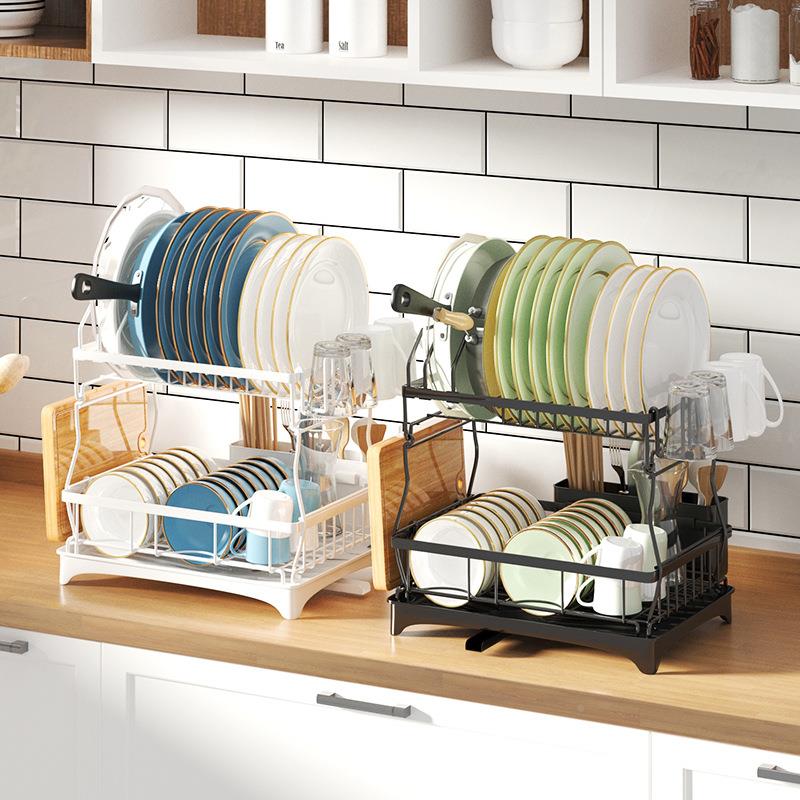 新款厨房收纳沥010厨水碗碟房收纳架厨房沥水碟架厨房收架纳碗架
