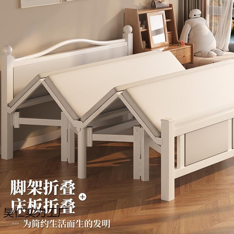 加固911折叠床单人家用人木板小床成出租屋双人午睡简床易可调节