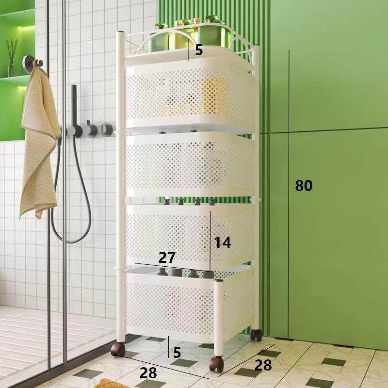 厨房可转收纳30859621架落地多层免安篮装旋果蔬菜子收纳储架移动,收纳整理,书桌收纳置物架,淘宝优惠券,粉丝福利购,淘宝优惠卷