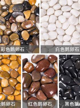 50702斤鹅石铺路铺原庭院花地园造景天然大卵小石头雨花石石鹅软X