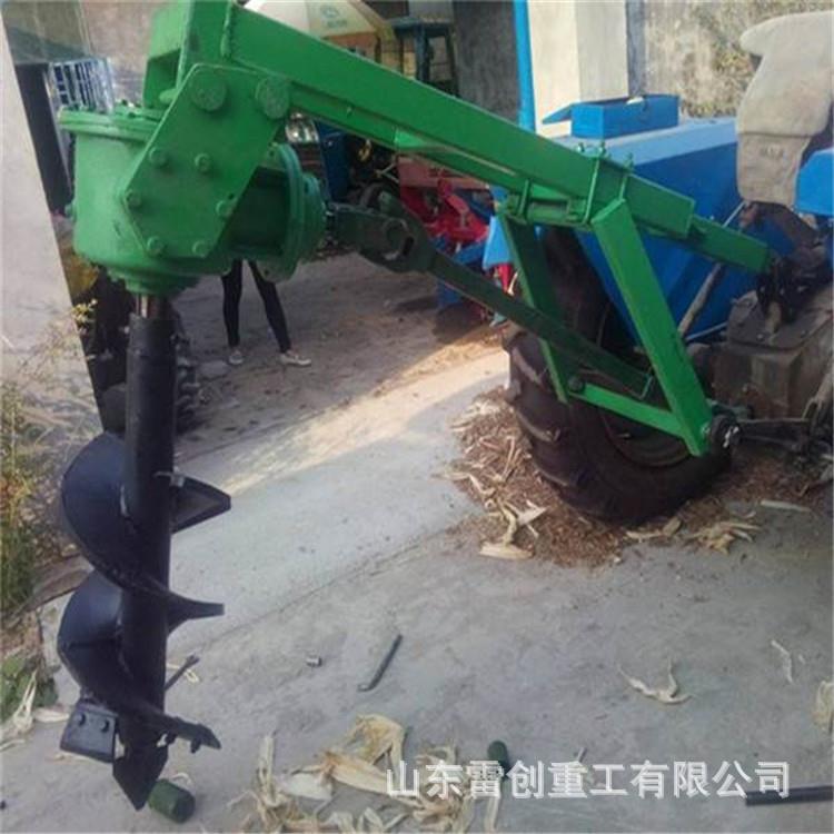 植树造林挖坑机木种种植地钻机土树地钻机孔LC-300绿化树打洞机