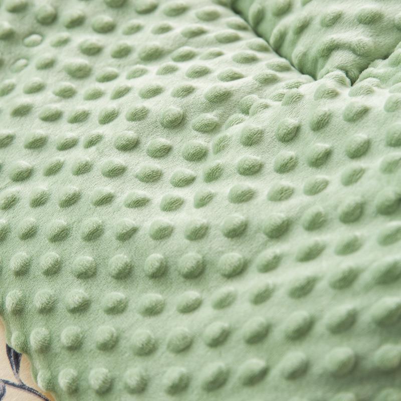 A类层棉纱豆豆被秋冬季加厚欢乐j被被芯家用保暖子双被单双人冬大