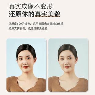 镜子墙落地镜异形女家生挂用衣镜卧室奶油穿风法式VFP网红化妆全