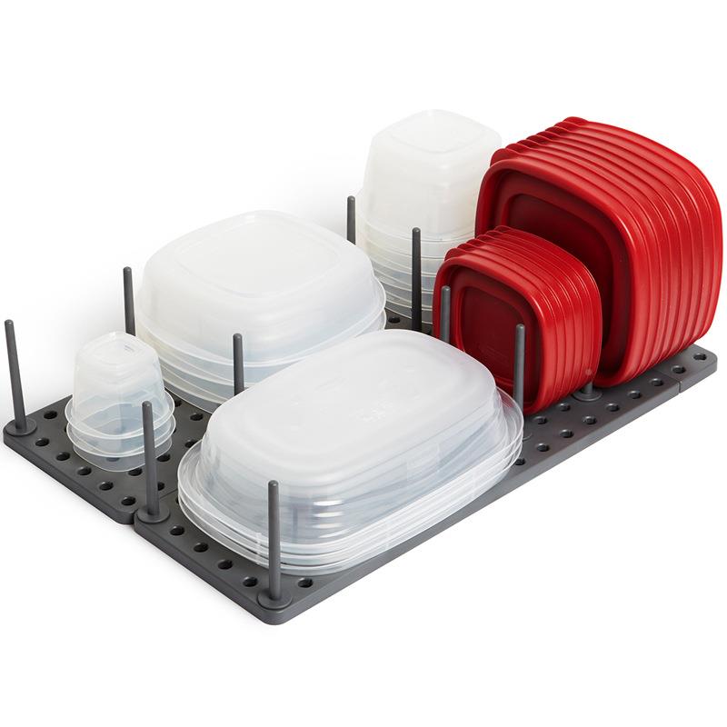 umbra抽屉式格收纳分隔家板沥水碗碟架餐用厨房分58332810具置物