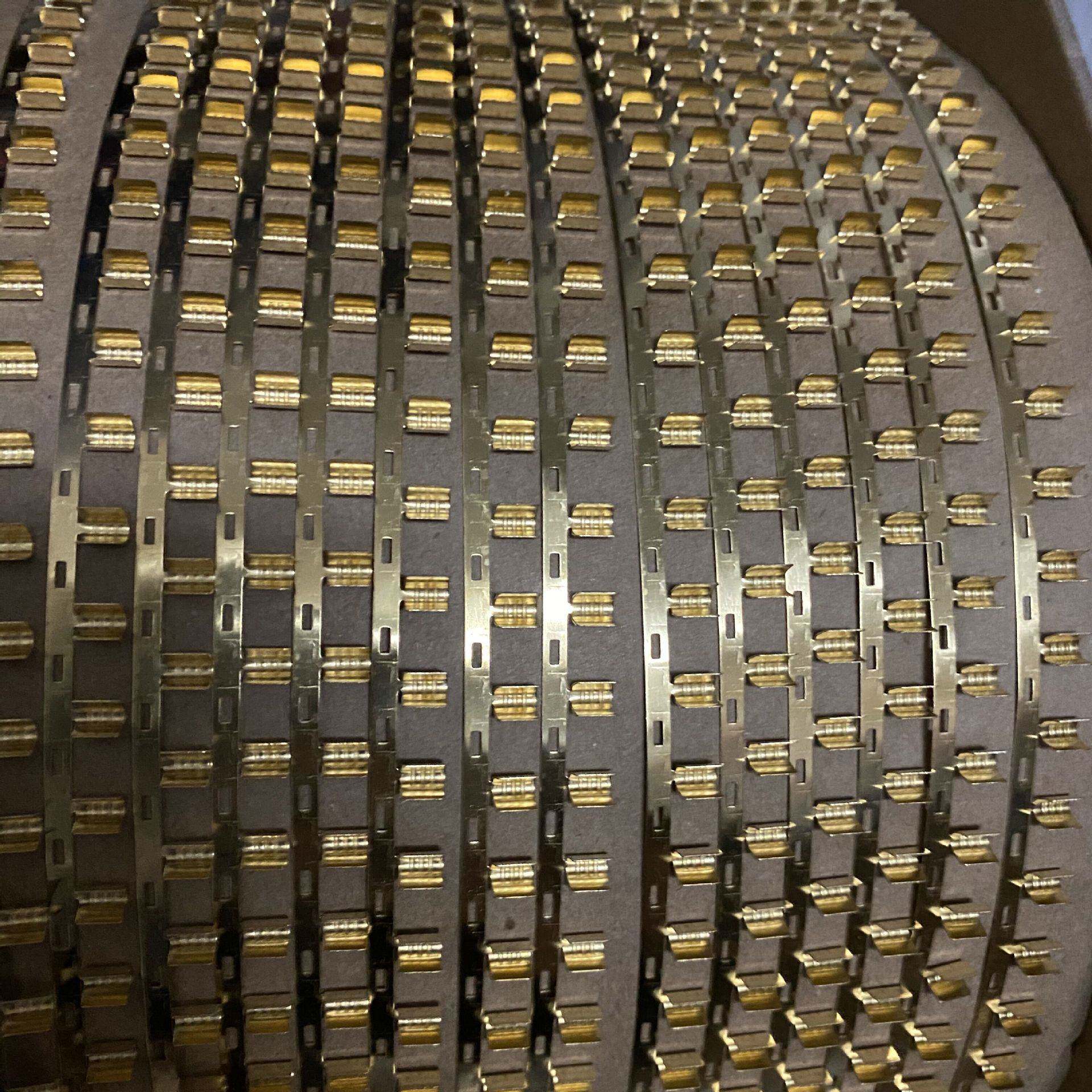 DJ454A B C铜扣横连 横带压线扣 U型扣 对接扣 并线扣 接线端子