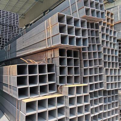 广东方管现货60*60热轧方管Q35B无缝钢机床管设备加工热2镀锌方通