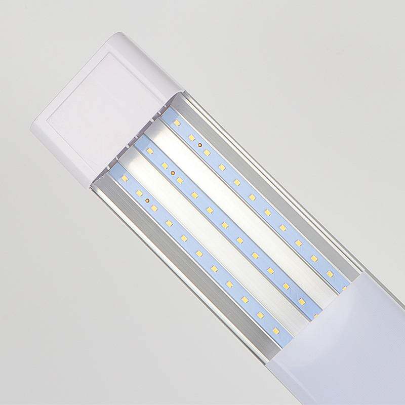 超亮led长条灯吸顶一体灯管店铺商用室内卧室插头直插式免安装灯