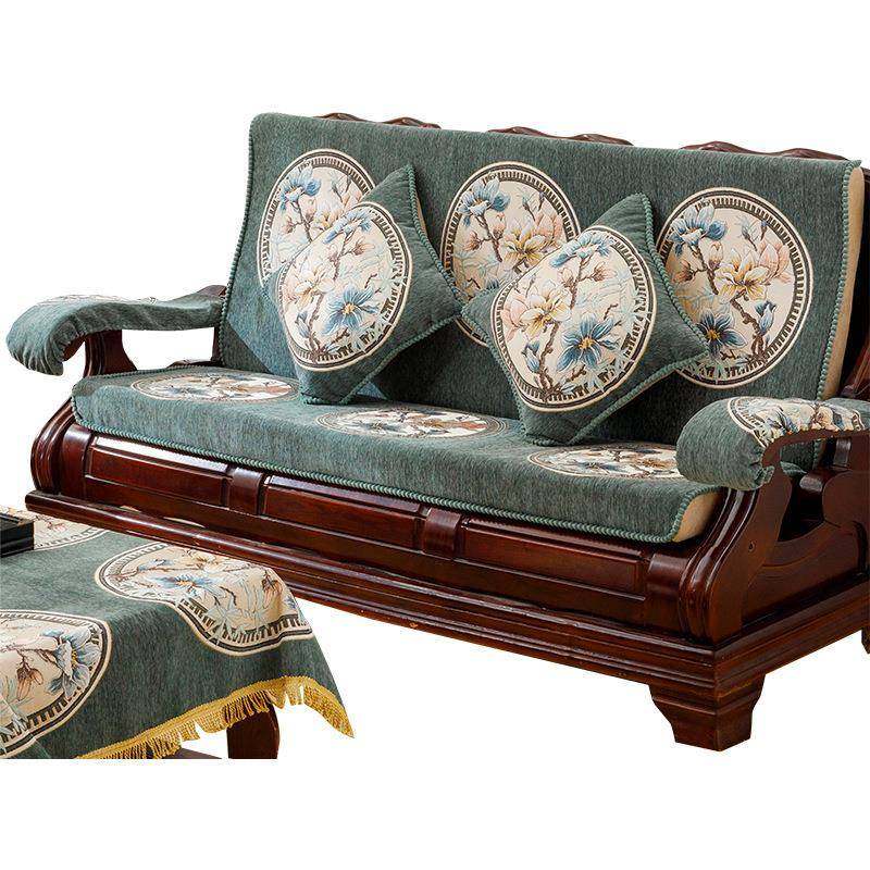 实木质沙发垫带靠背连体加厚中式四季防滑春秋椅海绵坐垫,居家布艺,沙发套,淘宝优惠券,粉丝福利购,淘宝优惠卷