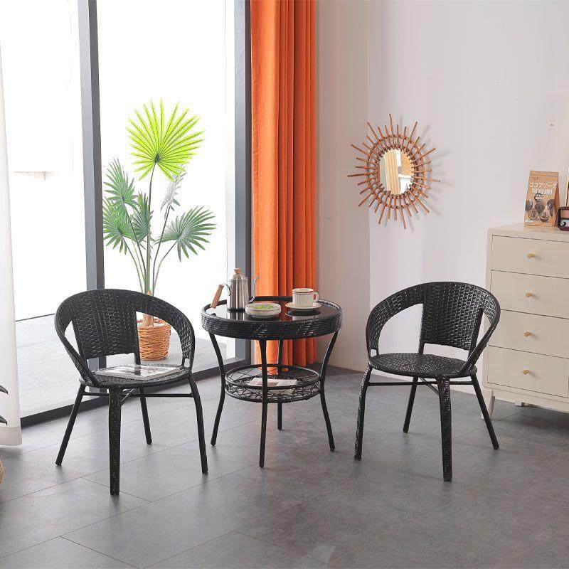 单人藤椅手工编织椅子茶几三件套背椅铁艺休闲藤编椅子成人茶桌椅,商业/办公家具,商用藤编家具,淘宝优惠券,粉丝福利购,淘宝优惠卷
