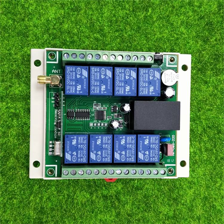 远程工业级大遥控宽电压交流85v-220V八路灯具电机水泵开关控制器