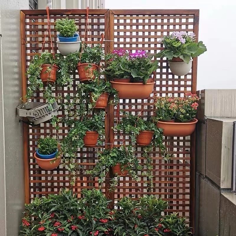 庭院防腐木栅栏围栏花园篱笆户外爬藤架阳台花架室内装饰隔断护栏,机械设备,农业机械/园林设备/畜牧设备,淘宝优惠券,粉丝福利购,淘宝优惠卷