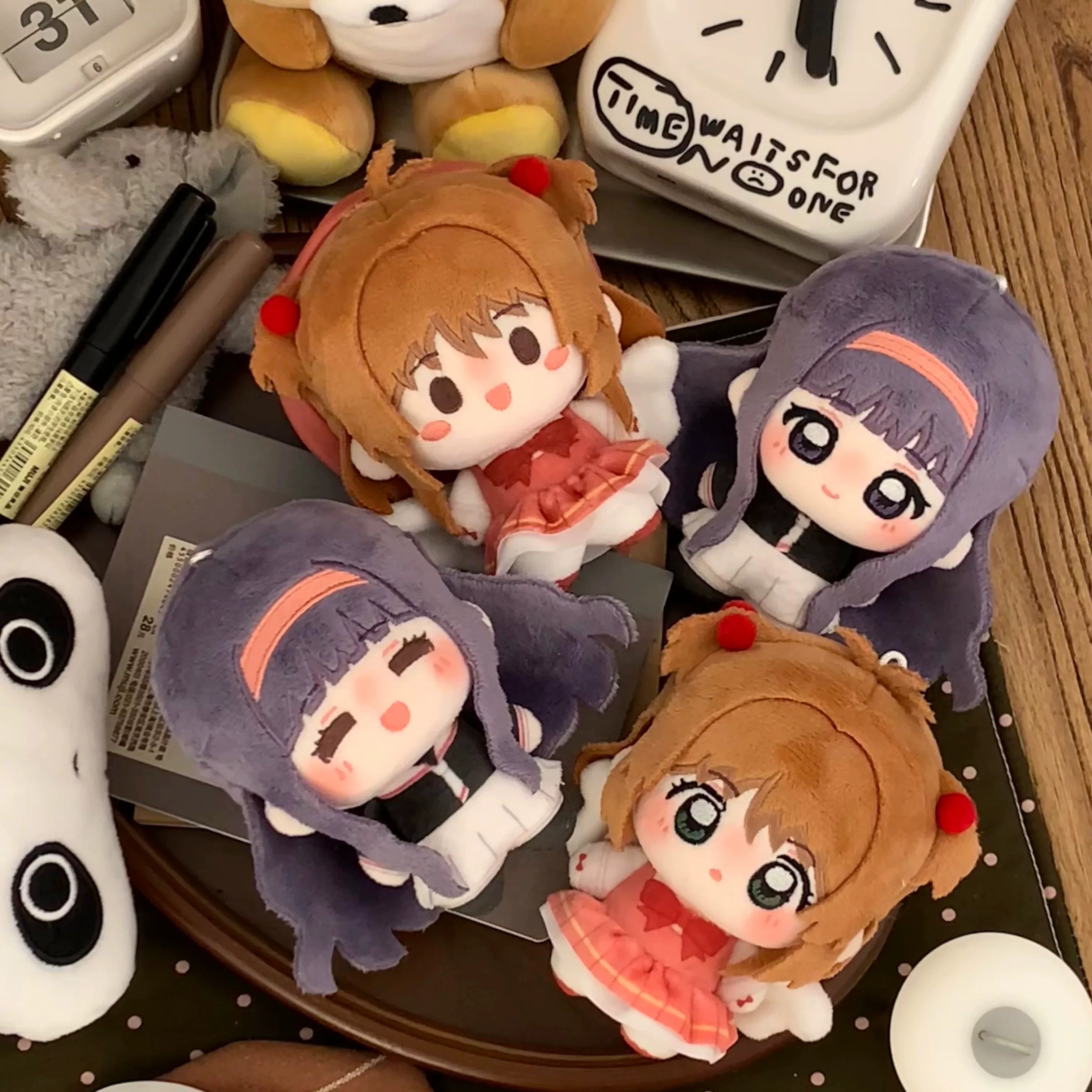 魔卡少女樱10cm印花体棉花娃娃