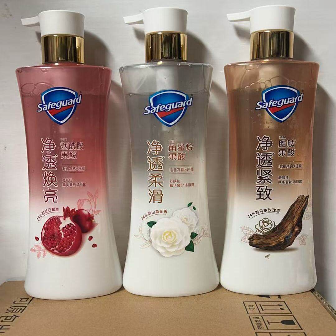 舒肤佳烟酰胺透亮保湿留香沐浴露