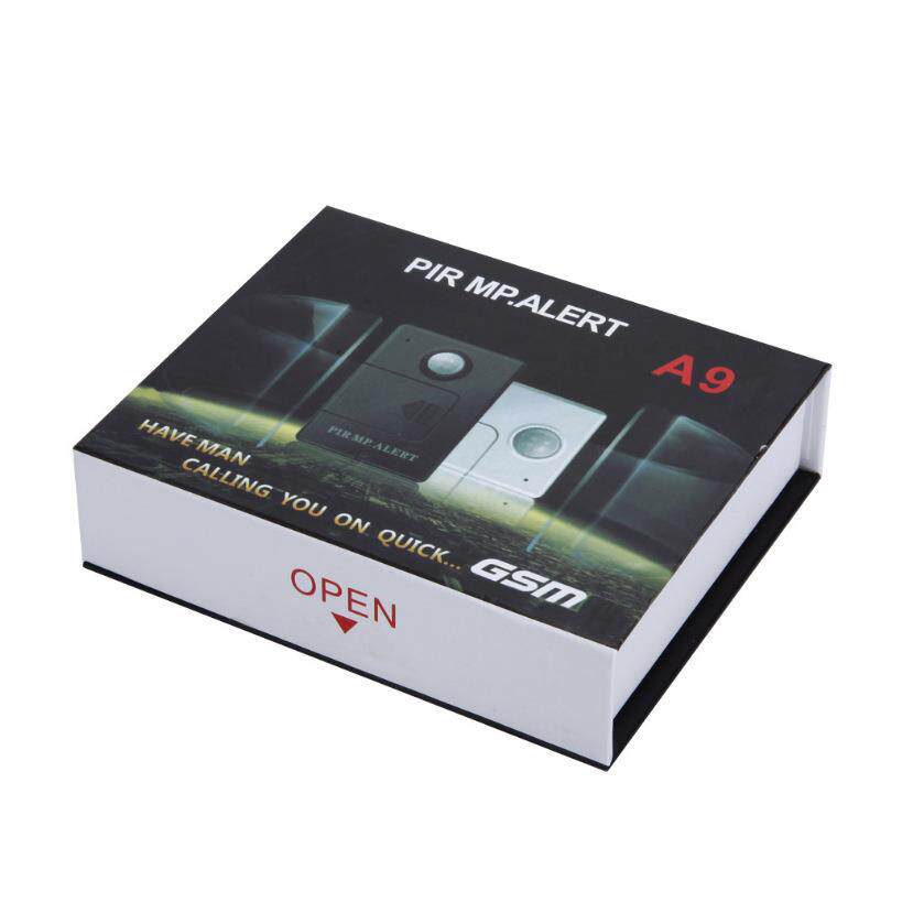 A9红外人体感应电话自动回拨迷你型GSM家用防盗定位报警器APP