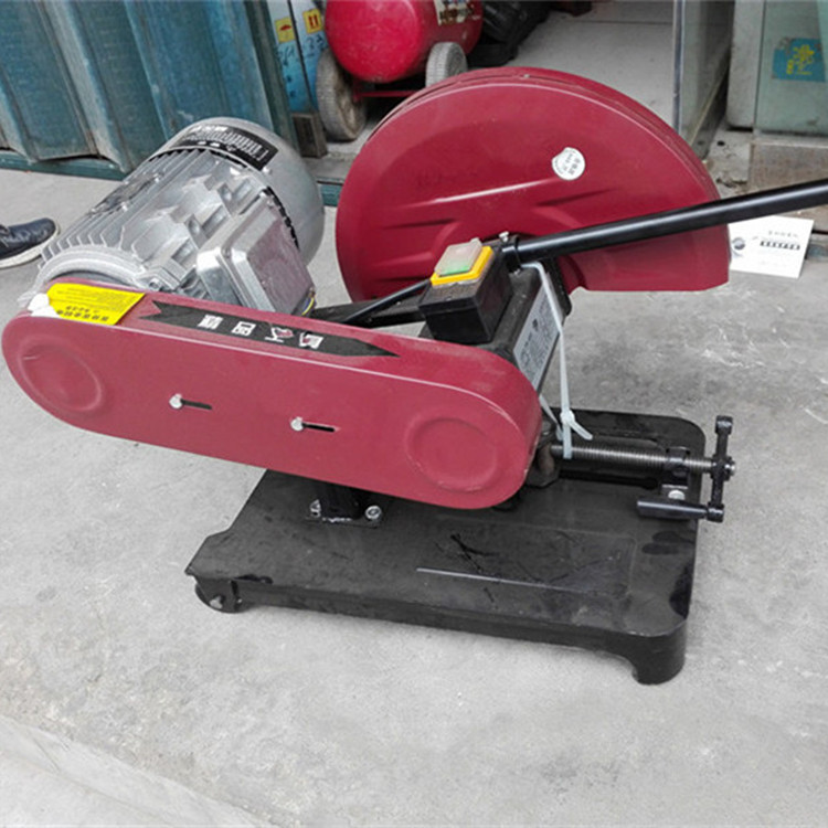 400型材砂轮切割机钢管圆钢角铁2.2kw/3kw/4kw高速380V架子铸钢型