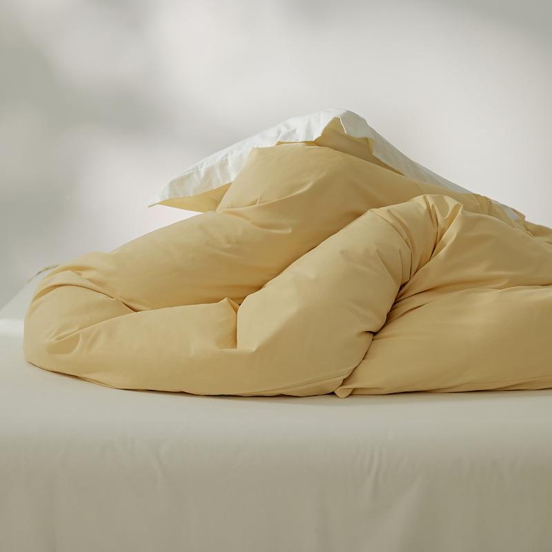 高端纯棉棉双全面加厚磨毛用单被套2025秋冬磨毛单被季新轻款奢纯