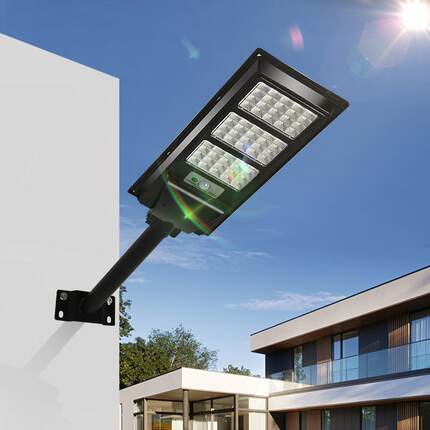 跨境灯户外灯超亮LED人体感应灯节能智能防水防潮投光灯