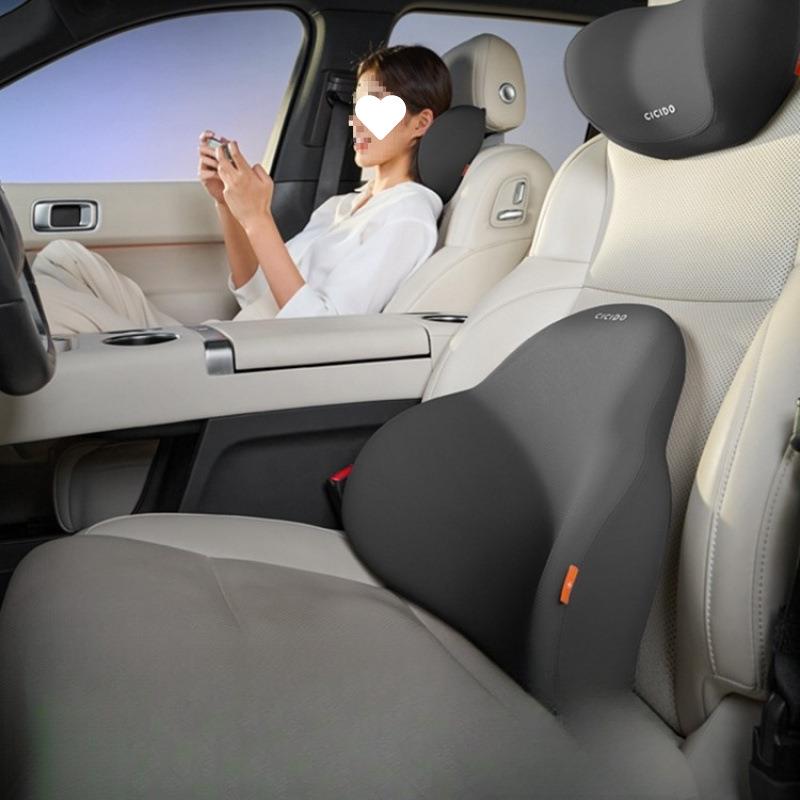 头枕汽车用靠枕护颈车内座椅枕头开车护腰靠垫脖子颈枕