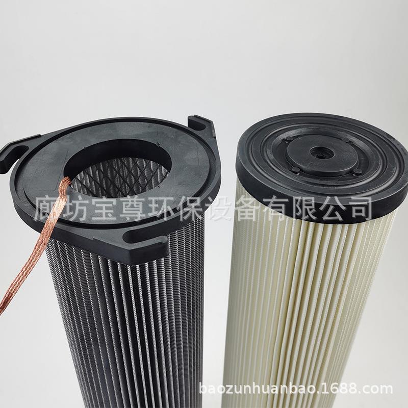 三耳除尘滤筒15*600钻机滤除尘过器滤芯CVQ芯工业粉尘0折叠滤厂家