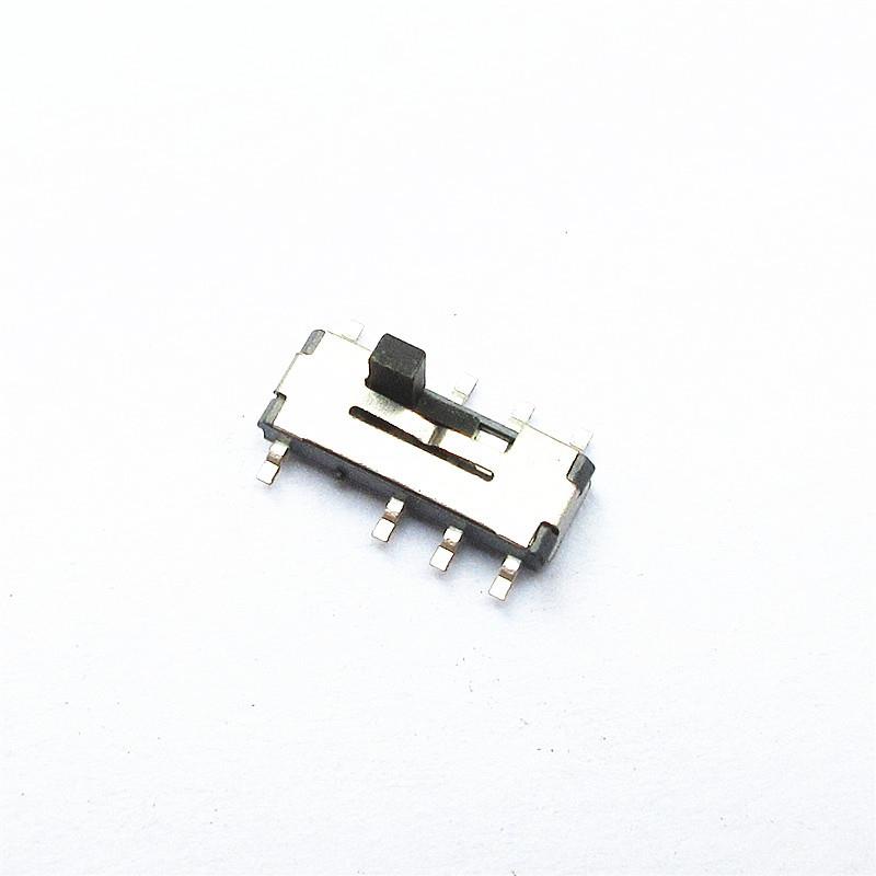小八脚拨动开关MSS-23C02八脚拨动三档贴片2MM