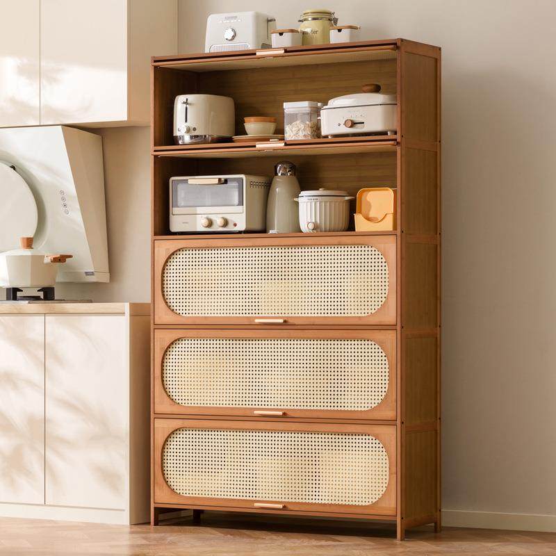 厨房置物架落地多层碗柜家用微波炉置物架厨房靠墙一体收纳柜橱柜,厨房/烹饪用具,抹布架/厨房清洁收纳架,淘宝优惠券,粉丝福利购,淘宝优惠卷