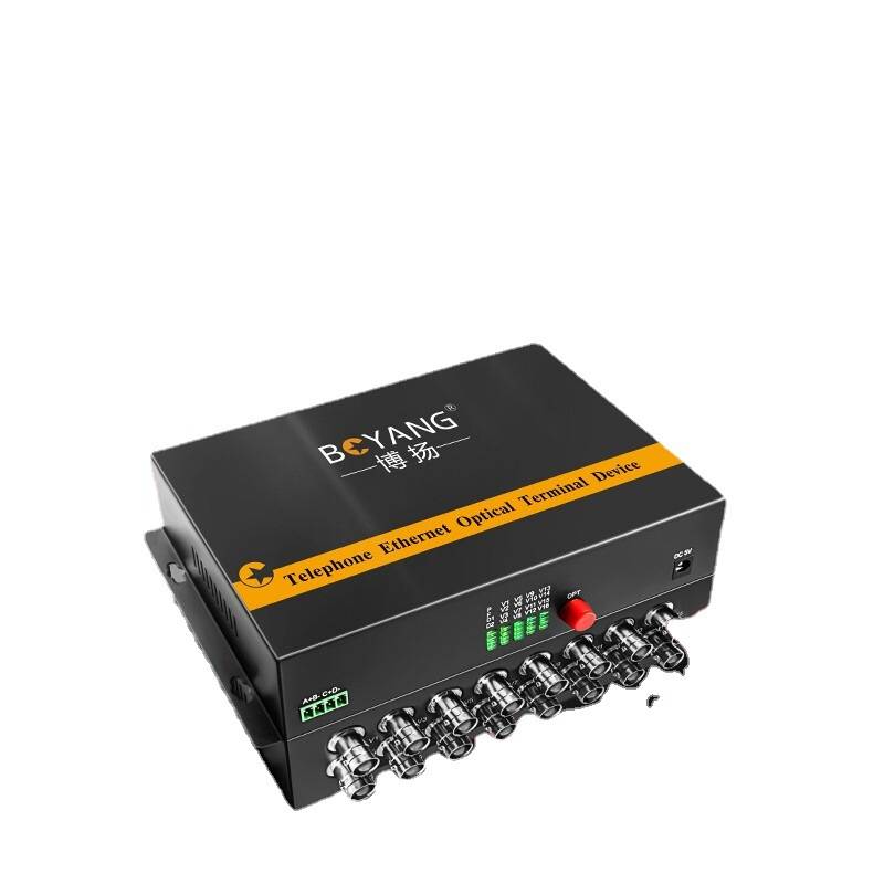 博扬(BOYANG)模拟视频光端机16路视频单纤单模FC接口 1对BY-16V