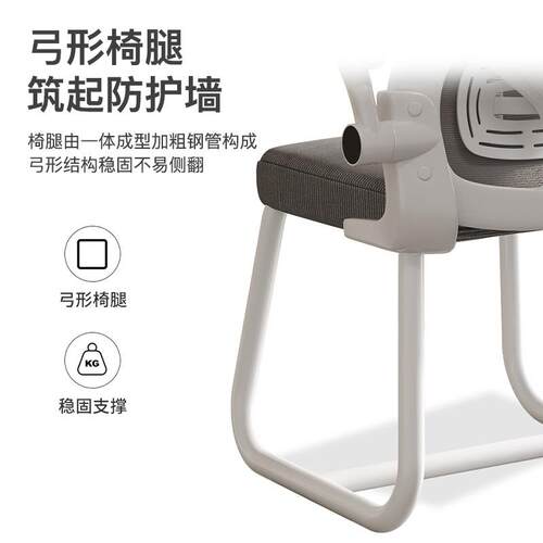 电脑椅人体转DS166工学办公椅家用学习椅升降椅l板老椅久坐椅舒服