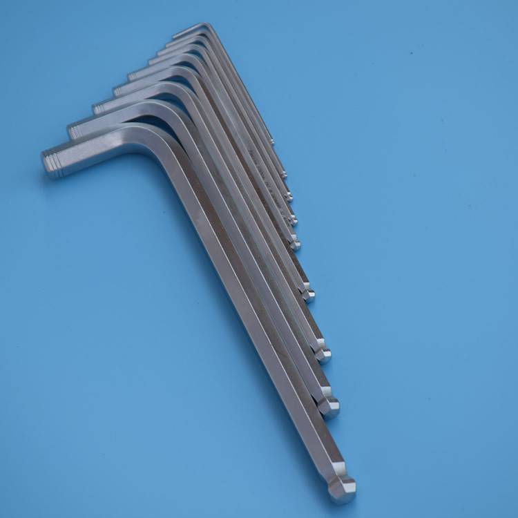 德国进口 工业级 9pcs内六角扳手套装 平头/球头 1.5-10mm S2材质