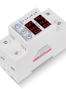 P-63A单相V可调自复式智能限流SVP-63A显过欠压保护器LEDS双自动