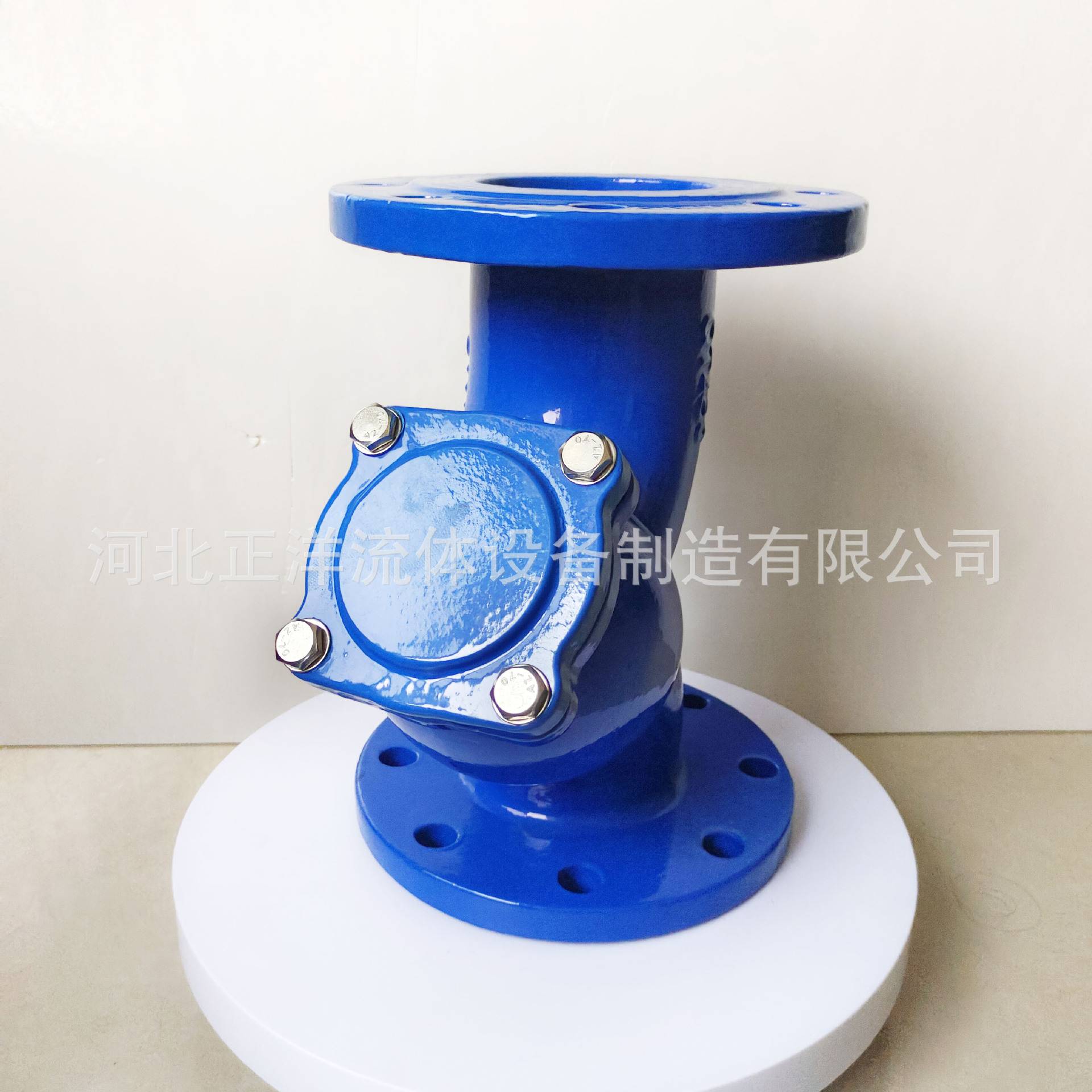 Y型过滤器球磨铸铁法兰过滤器全通径水处理管道过滤器