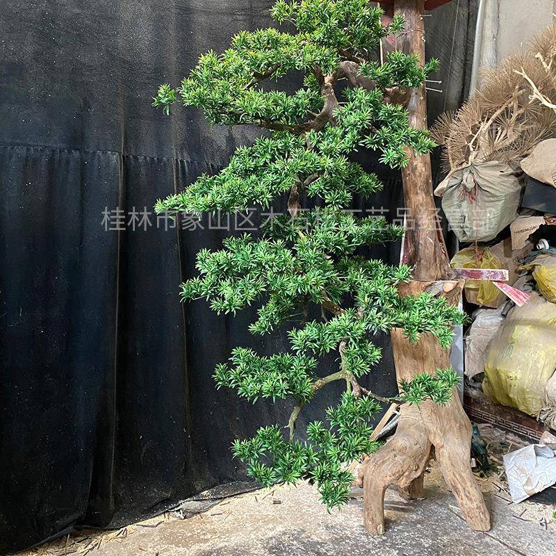 室实外装饰树景观树木仿真树门庭造造景设计玄关公园001大型仿真
