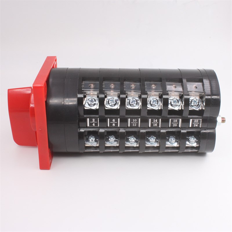 万能转换开关LW5-16 D1688/6四线三组电机电源切换控制三选一16A