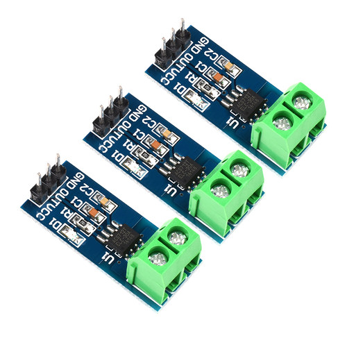 ACS712/24 ACS758LCB 5/20/30/40/50/100A线性霍尔电流检测模块