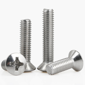 M2M2.5M3M4M5M6M8 304不锈钢材质GB820半沉头十字螺丝钉螺栓
