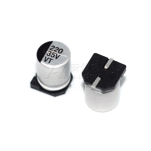 贴片铝电解电容器 SMD 220UF 6.3V 10V 16V 25V 35V 50V 63V 100V